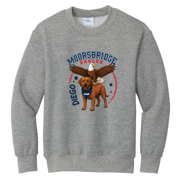 Youth Core Fleece Crewneck Sweatshirt Thumbnail