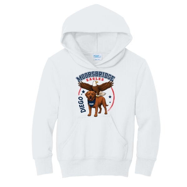 Youth Core Fleece Pullover Hooded Sweatshirt Thumbnail