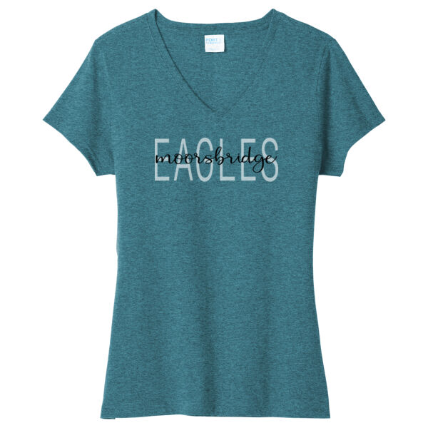 Women's Tri-Blend V-Neck Tee Thumbnail