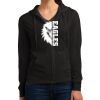 Women's Fitted Jersey Full Zip Hoodie Thumbnail