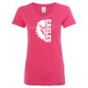 Women’s Glitter V-Neck T-Shirt Thumbnail