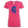 Women’s Glitter V-Neck T-Shirt Thumbnail